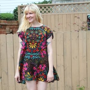 Free People Strawberry Fields Mini Dress